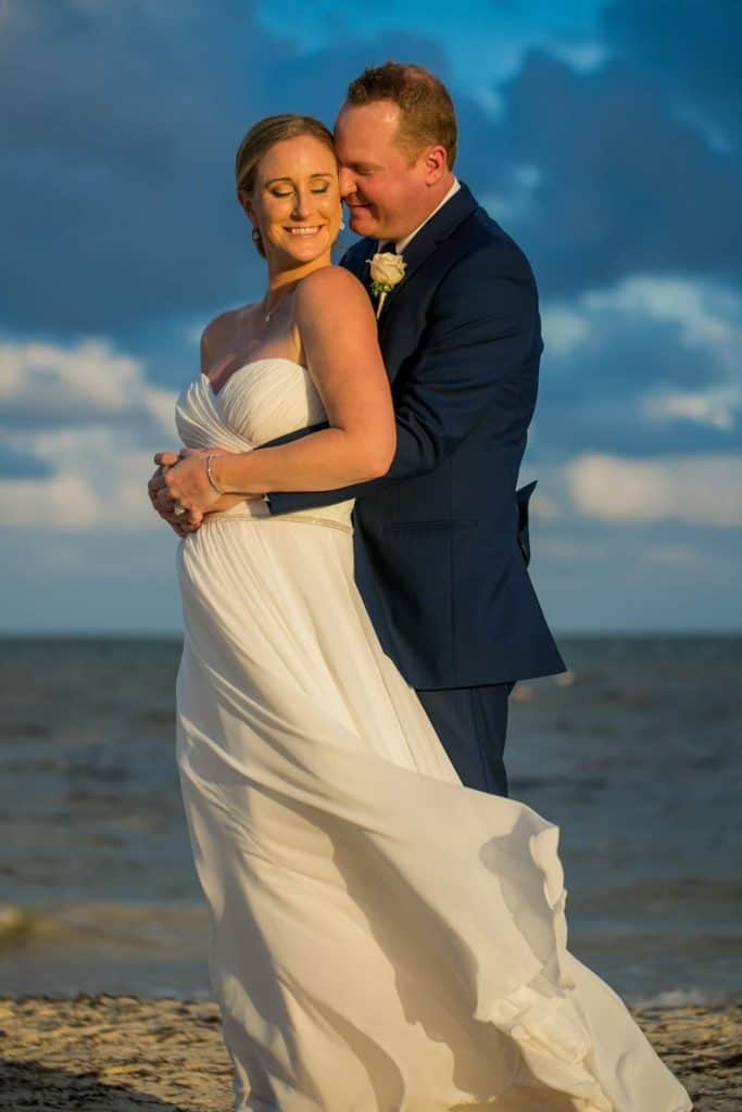 couple on beach